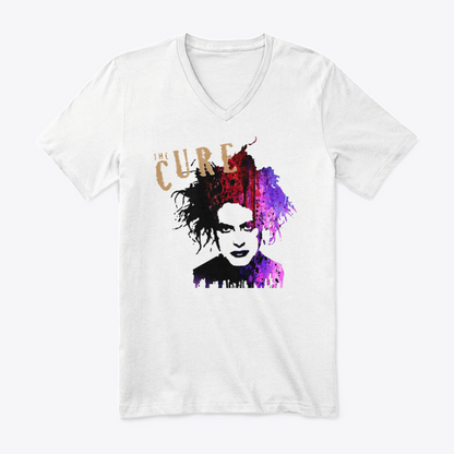 Camiseta The Cure cuello V Rock Style