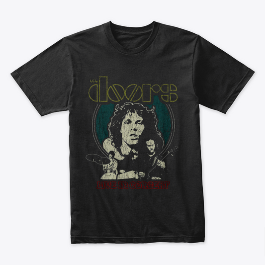 Camiseta Algodón The Doors Live in Concert