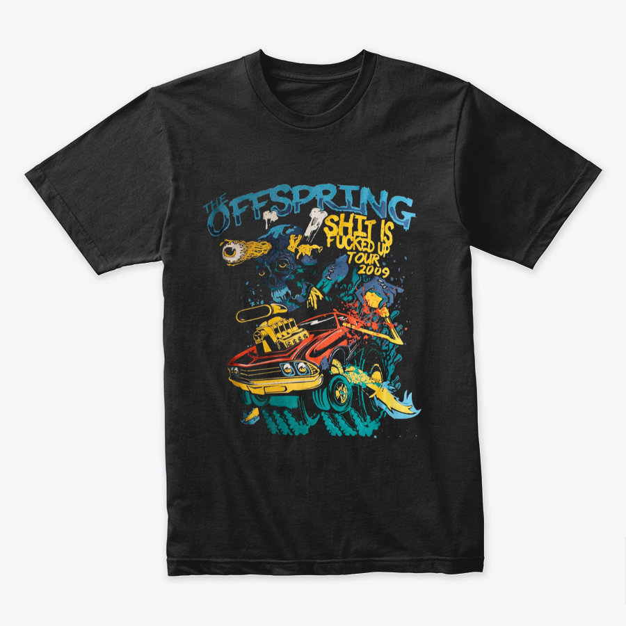 Camiseta Algodón The Offspring Sh&th is fuc&%ed up Tour