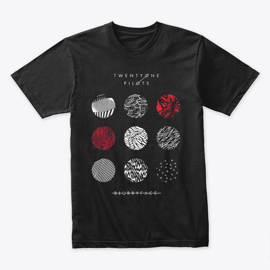 Camiseta Algodon Twenty One Pilots Blurry Logo