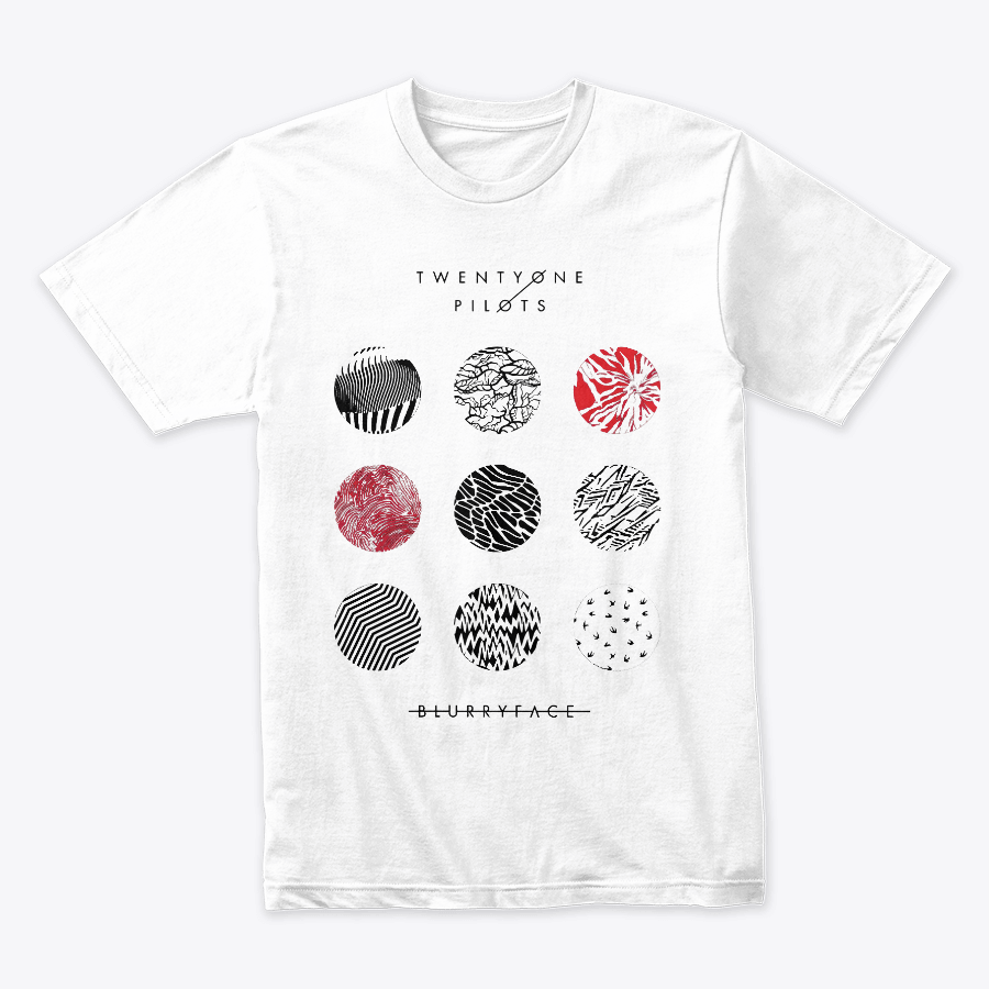 Camiseta Algodon Twenty One Pilots Blurry Logo