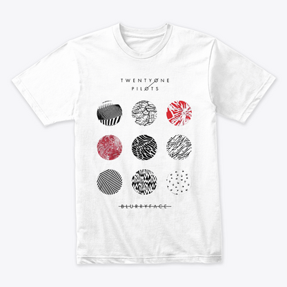 Camiseta Algodon Twenty One Pilots Blurry Logo