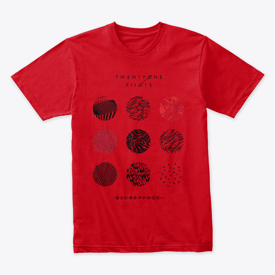 Camiseta Algodon Twenty One Pilots Blurry Logo